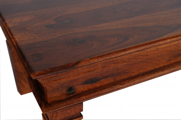 Stolik kawowy z ozdobnym gzymsem CO-21- 90x60 - Kolekcja Colonial Old