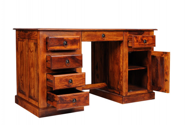 Stylowe biurko drewniane COL-22/150 -Kolekcja Colonial