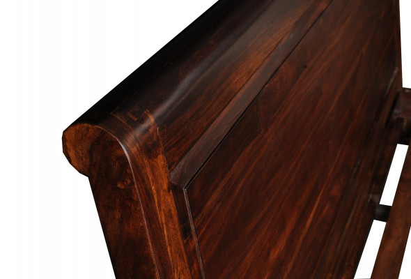 Stylowe łóżko z litego drewna CO-13 - Kolekcja COLONIAL OLD