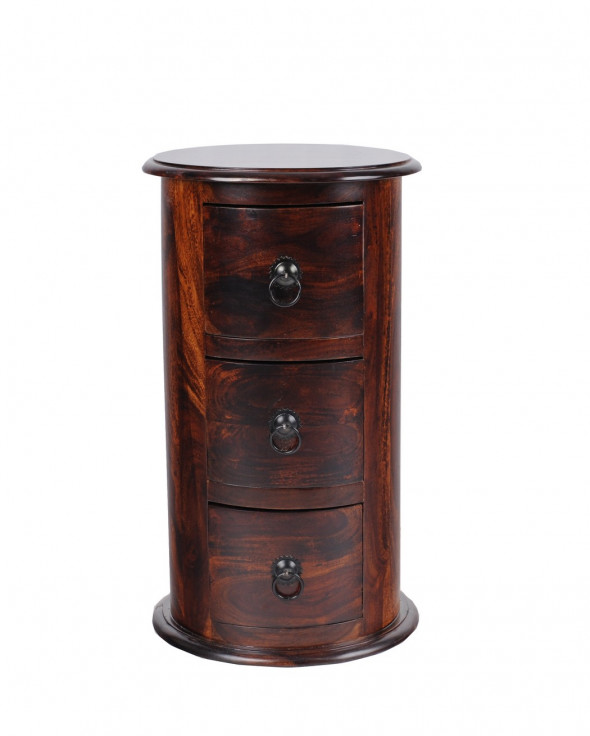 Szafka nocna z litego drewna COL-25-Kolekcja Colonial