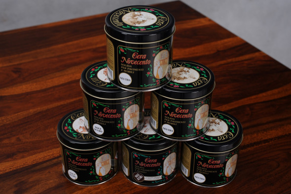 Wosk do pielęgnacji drewna NOVOCENTO - ciemny