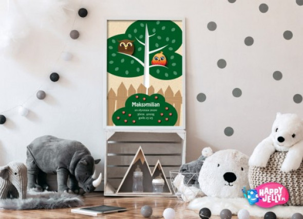 Metryczka "Sowie Drzewo"