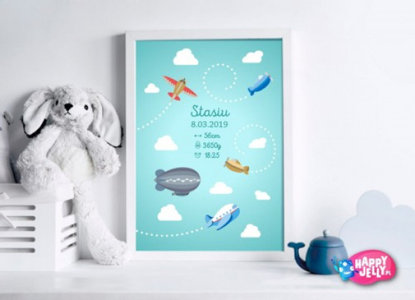 Metryczka "Wśród Chmur"