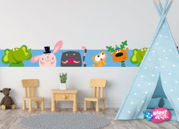 Naklejka "Przyjaciele - Zwierzątka"