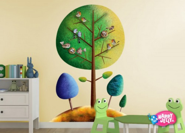 Naklejka "Przytulne Gniazdka"