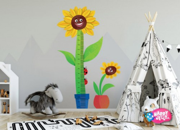 Naklejka "Rosnące Kwiatki"