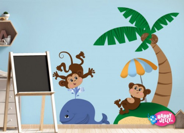 Naklejki "Małpi Gaj"