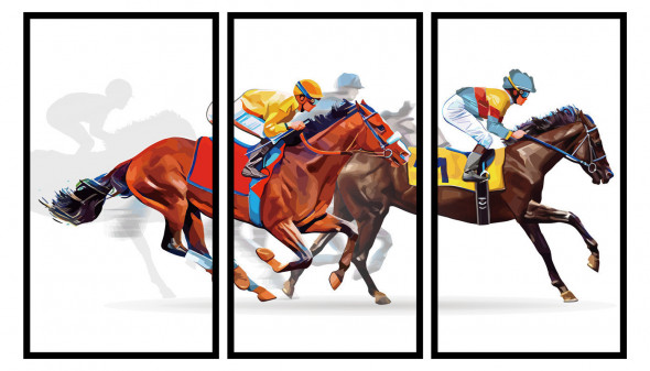 Naklejka na ścianę Konie WS-0240