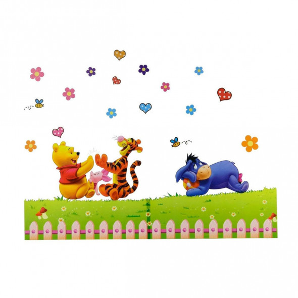 Naklejka na ścianę Kubuś Puchatek WS-0014