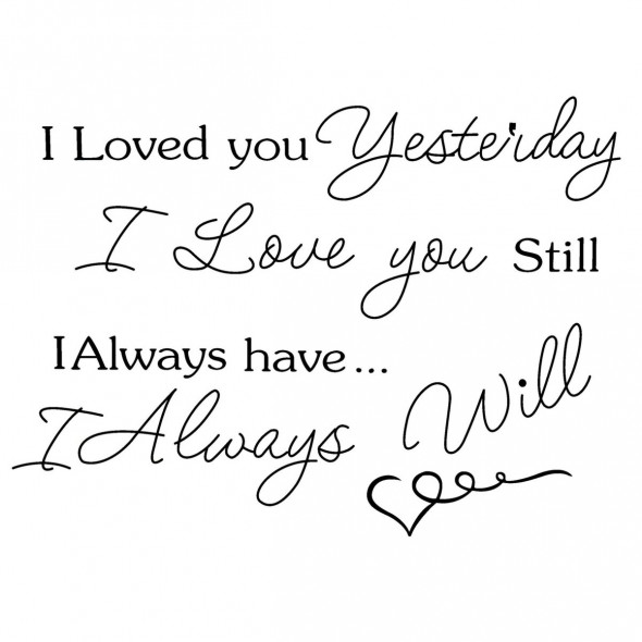 Naklejka na ścianę Napis, Cytat WS-0173