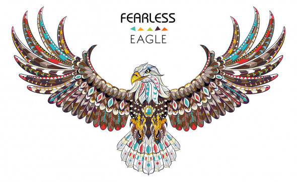 Naklejka na ścianę Orzeł WS-0238