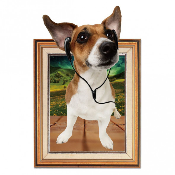 Naklejka na ścianę Piesek WS-0241