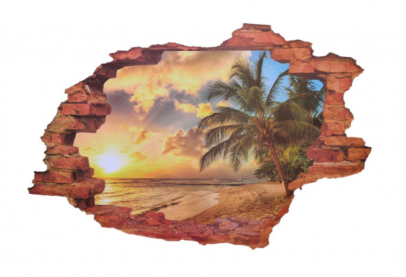 Naklejka na ścianę Widok 3D WS-0219