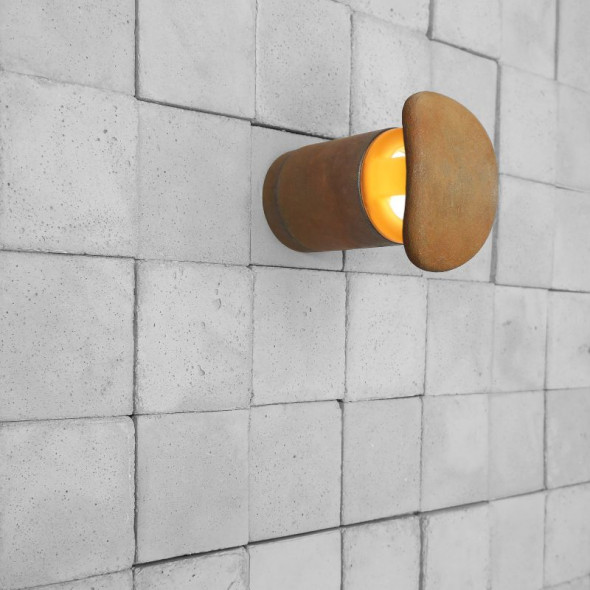 Kinkiet MinimaLed 0.4 Rdza-OWpomarańcz