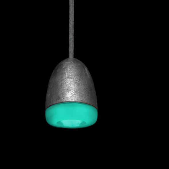 Lampa MinimaLed 0.3 StaraStal / Otak2-turkus