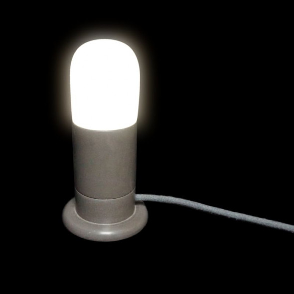 Lampa Stołowa-ML0.6 Kompozyt OtakS-Okrągły