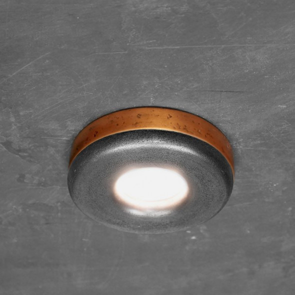 Oprawa MinimaLed0.5 StaraMiedz+kolnierz stalowy