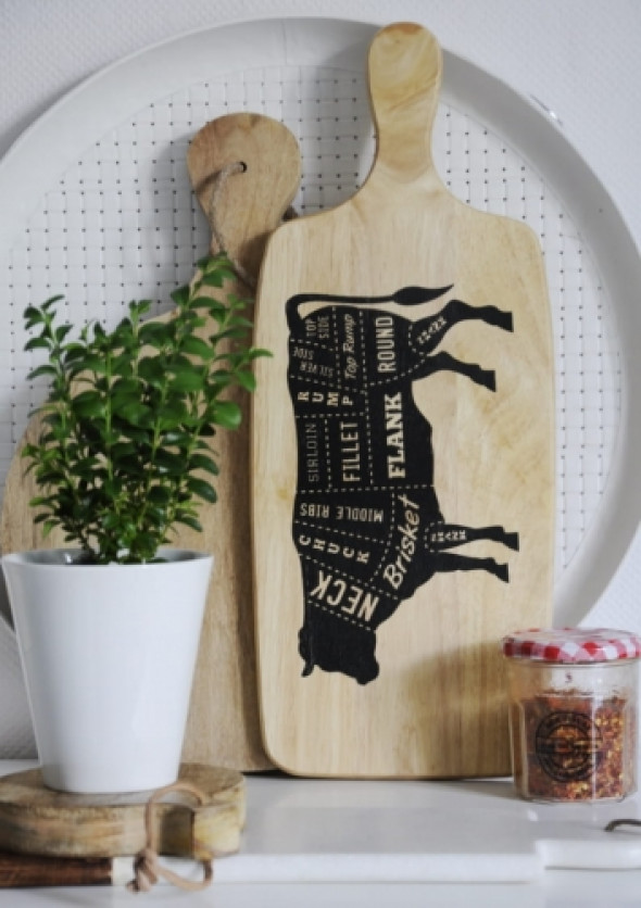 Deska kuchenna znadrukiem PLATTER