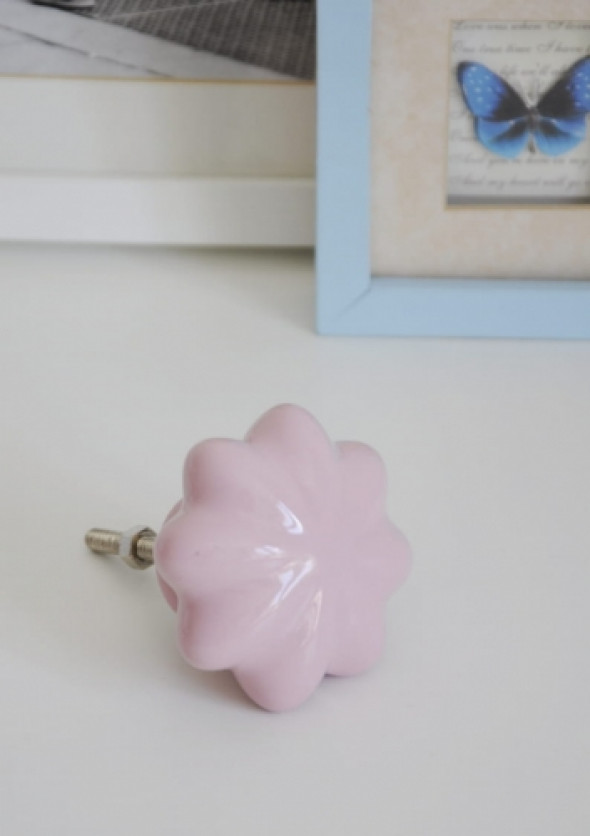 Gałka meblowa różowa PINK XL