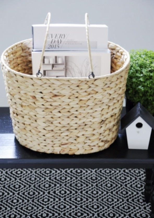 Kosz owalny z hiacyntów wodnych Hyacinth