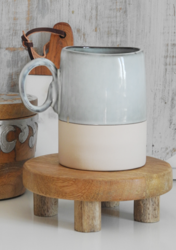 Kubek w kolorze szarym EARTH GREY