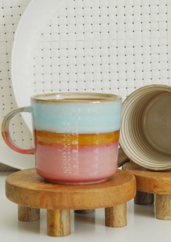 Kubek w trzech kolorach EARTH TONE