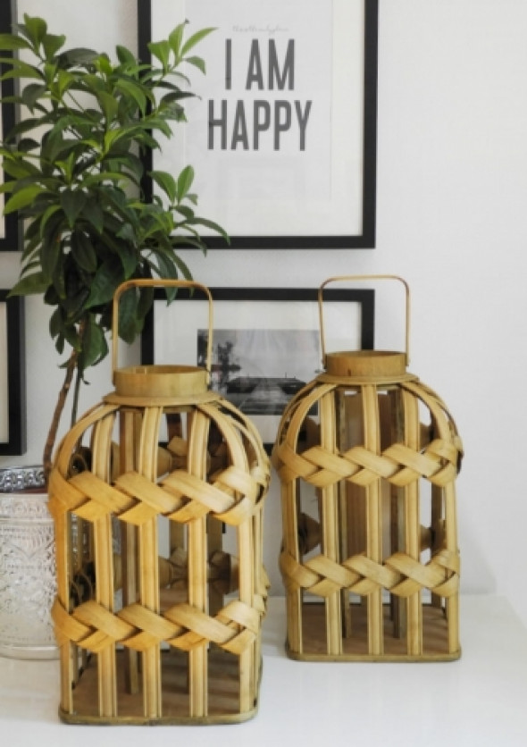 Lampion z bambusa BAMBOO