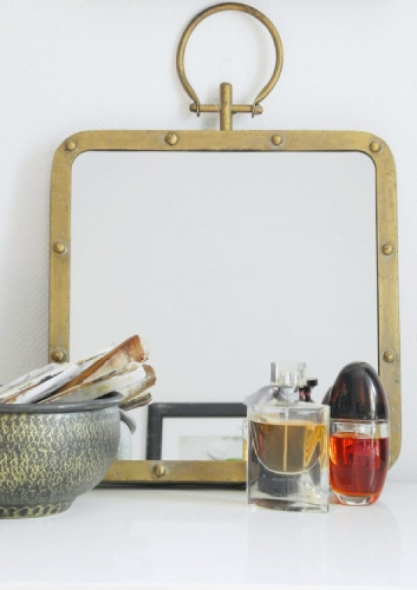 Lustro na ścianę INDUSTRIAL WALL