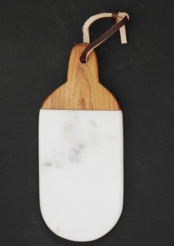 Mała deseczka drewno i marmur SMALL