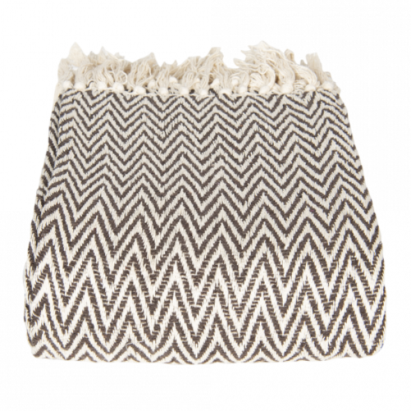 Pled bawełniany ZIGZAG