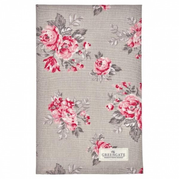 Ręcznik kuchenny w kwiatki SHIRLEY LINEN Green Gate