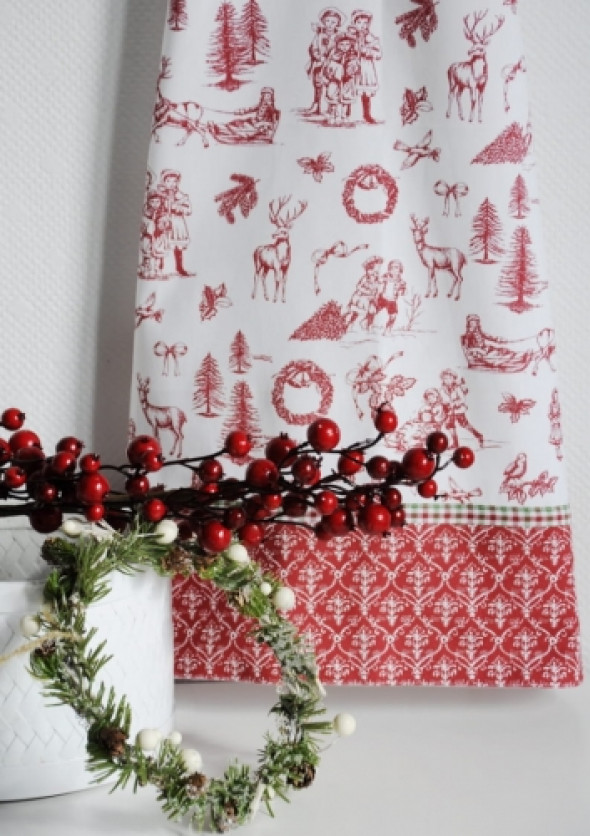 Ręcznik kuchenny z motywem świątecznym CHRISTMAS TIME