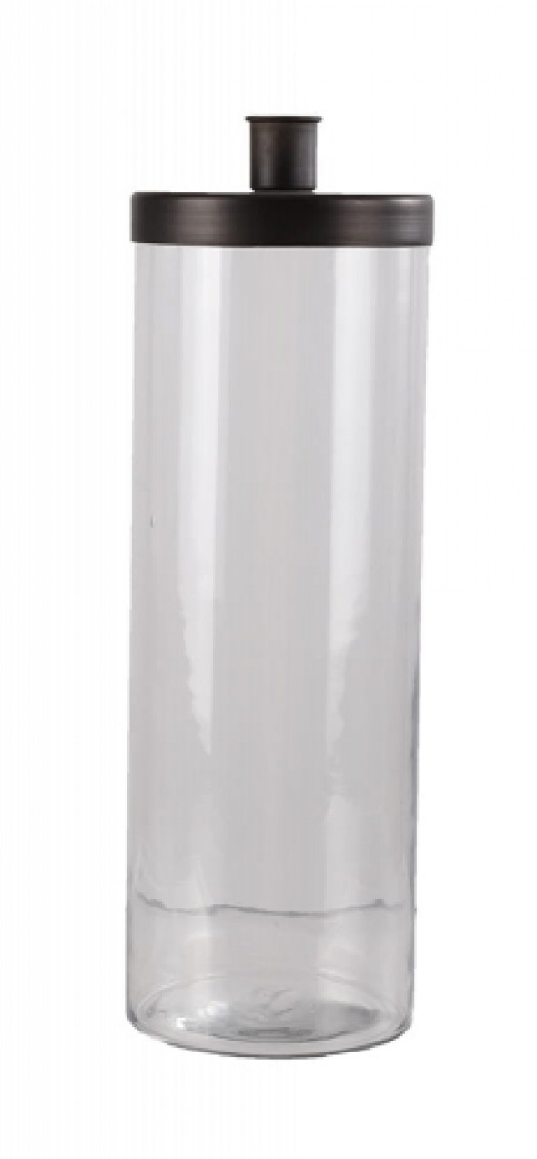 Świecznik na jedną świecę ze szklanym pojemnikiem SCANDI BIG