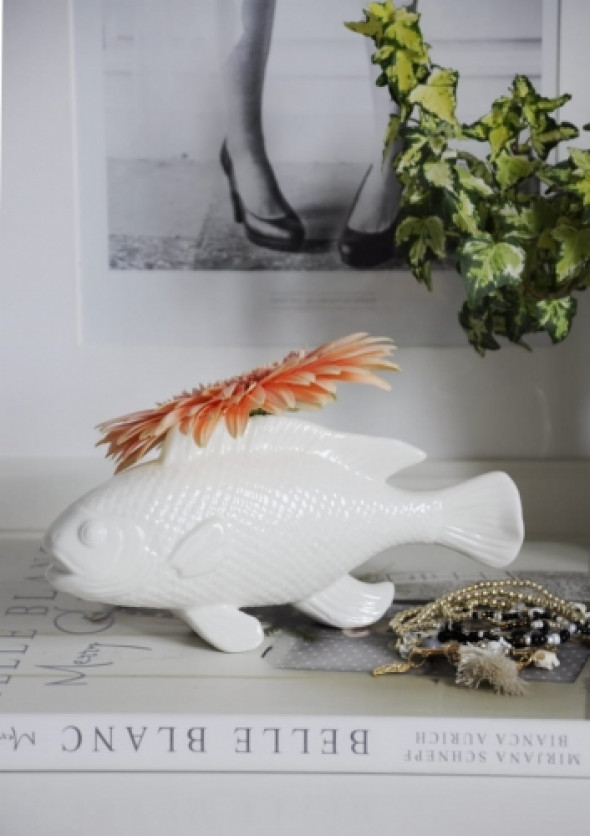 Wazon w kształcie ryby BEACH CHIC