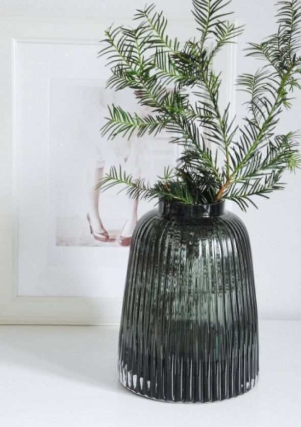 Wazon z ciemnego szkła SCANDI