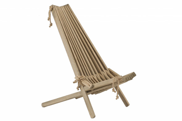 Fotel EcoChair Ecofurn Jesion Szary