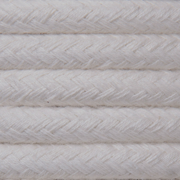 Kabel w oplocie bawełnianym 2 x 0,75 - beżowy