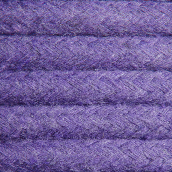 Kabel w oplocie bawełnianym 2 x 0,75 - fioletowy