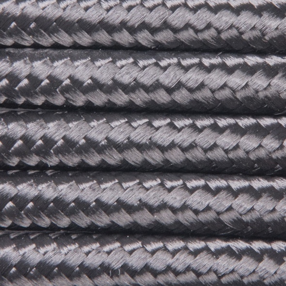 Kabel w oplocie poliestrowym 2 x 0,75 - ciemnoszary