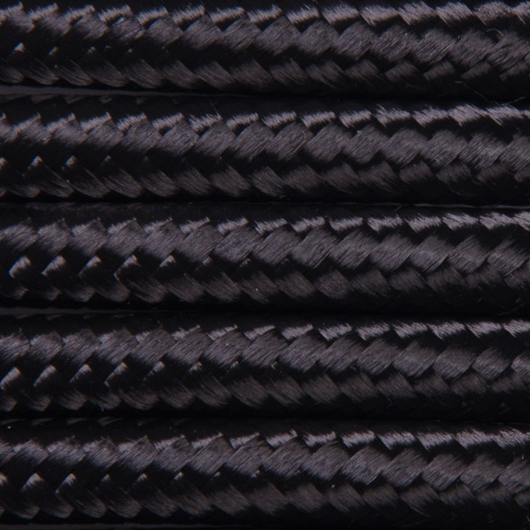 Kabel w oplocie poliestrowym 3 x 0,50 - czarny