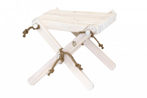 Podnóżek Lilli Ecofurn Sosna Biały