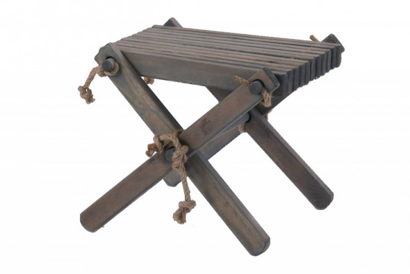 Podnóżek Lilli Ecofurn Sosna Szary