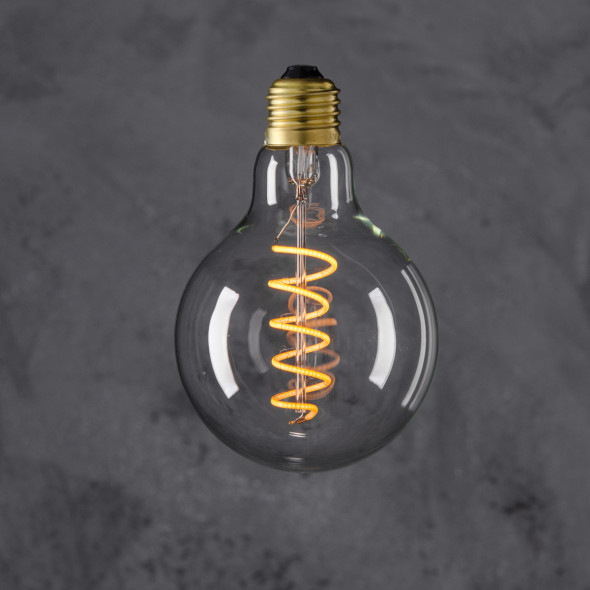 Żarówka dekoracyjna Globe 95 LED 4W - Flexi LED Spiral