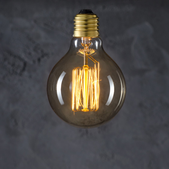 Żarówka dekoracyjna Globe 95 Straight 60W