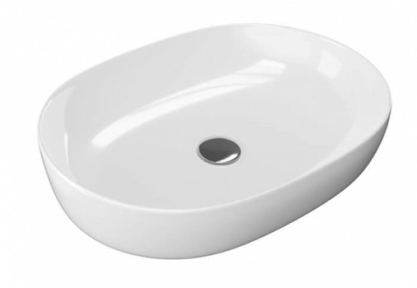 Actima Jima umywalka nablatowa 61,5x41,5x13,5cm CEAC.2001.615.WH