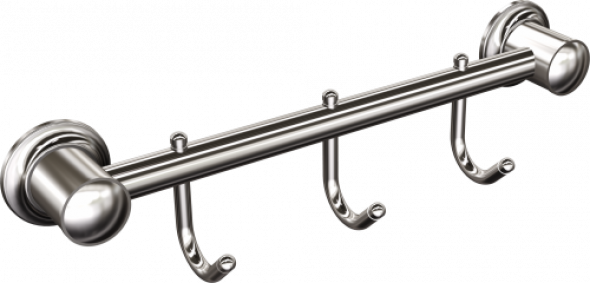 Andex Classic wieszak 3-hakowy, chrom 007/CC