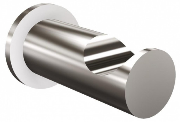 Andex Norwegian wieszak pojedynczy z rowkiem i podkładką 6 cm 467/SG