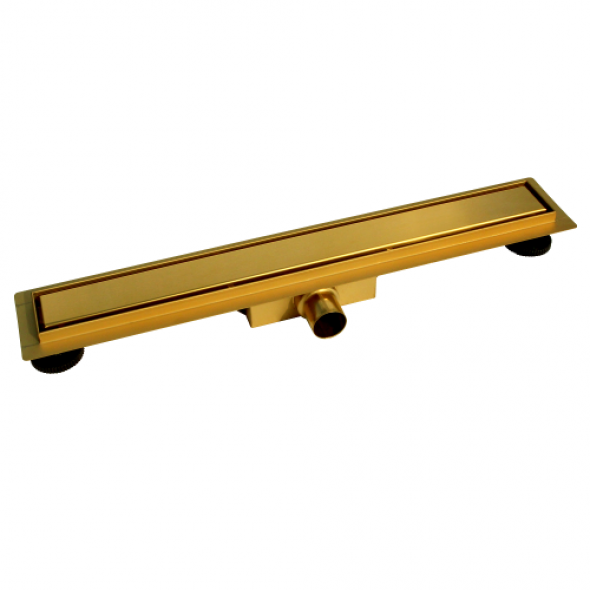 Balneo Duplex Next Gold odpływ liniowy dwustronny 100cm, złoty mat OL-BDNG-1000