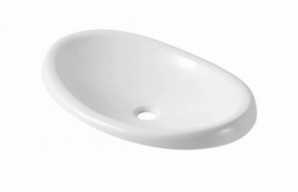 Bathco Ellipse umywalka blatowa 62x37cm 4022