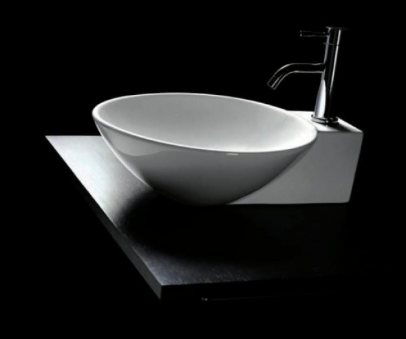 Bathco Spain Bayona umywalka nablatowa 50,5x42cm 0028